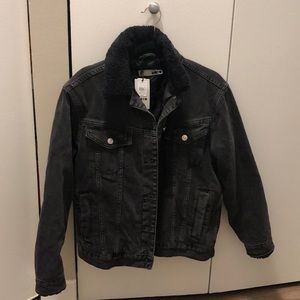 Black denim/jean jacket